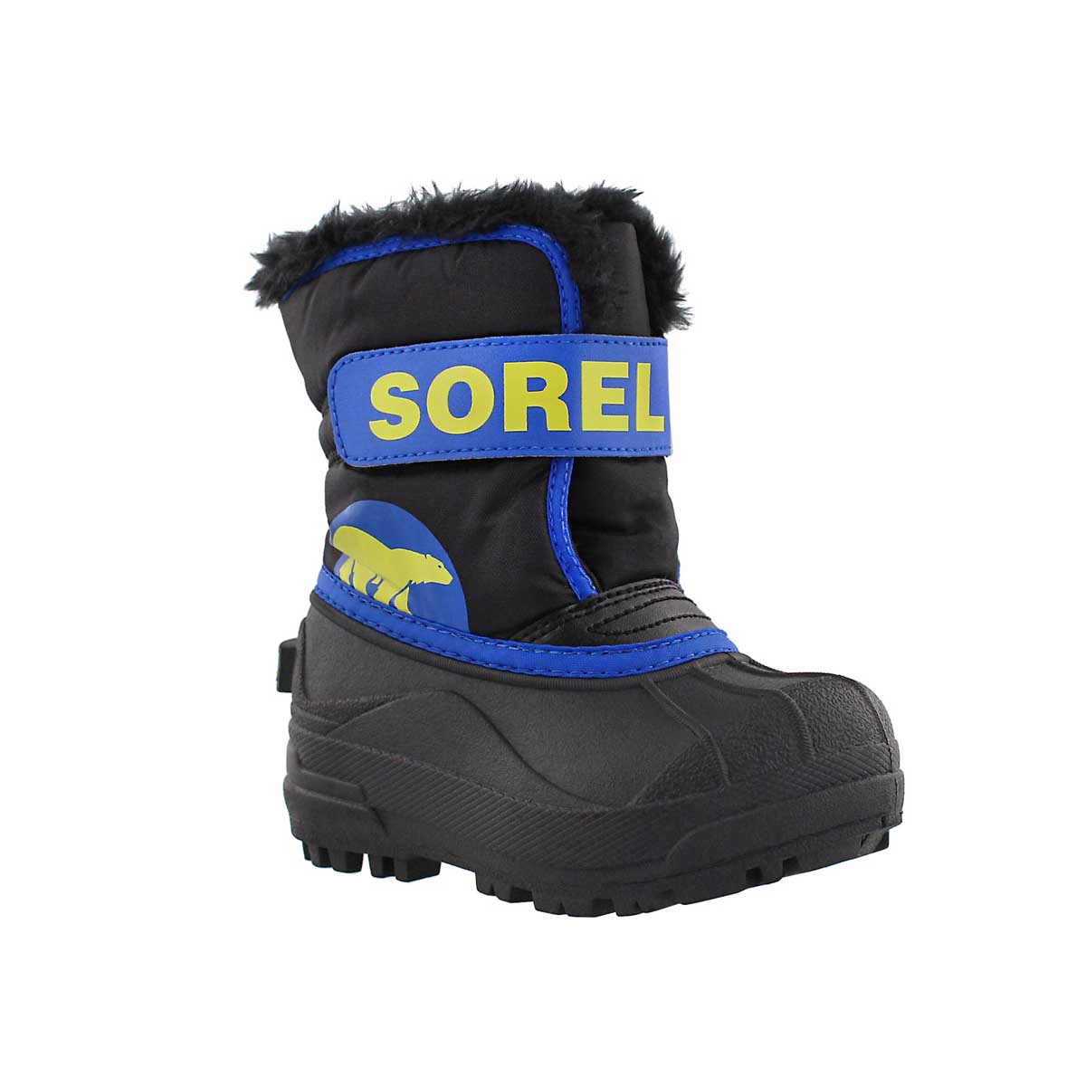 Infants' SNOW COMMANDER black/blue boots