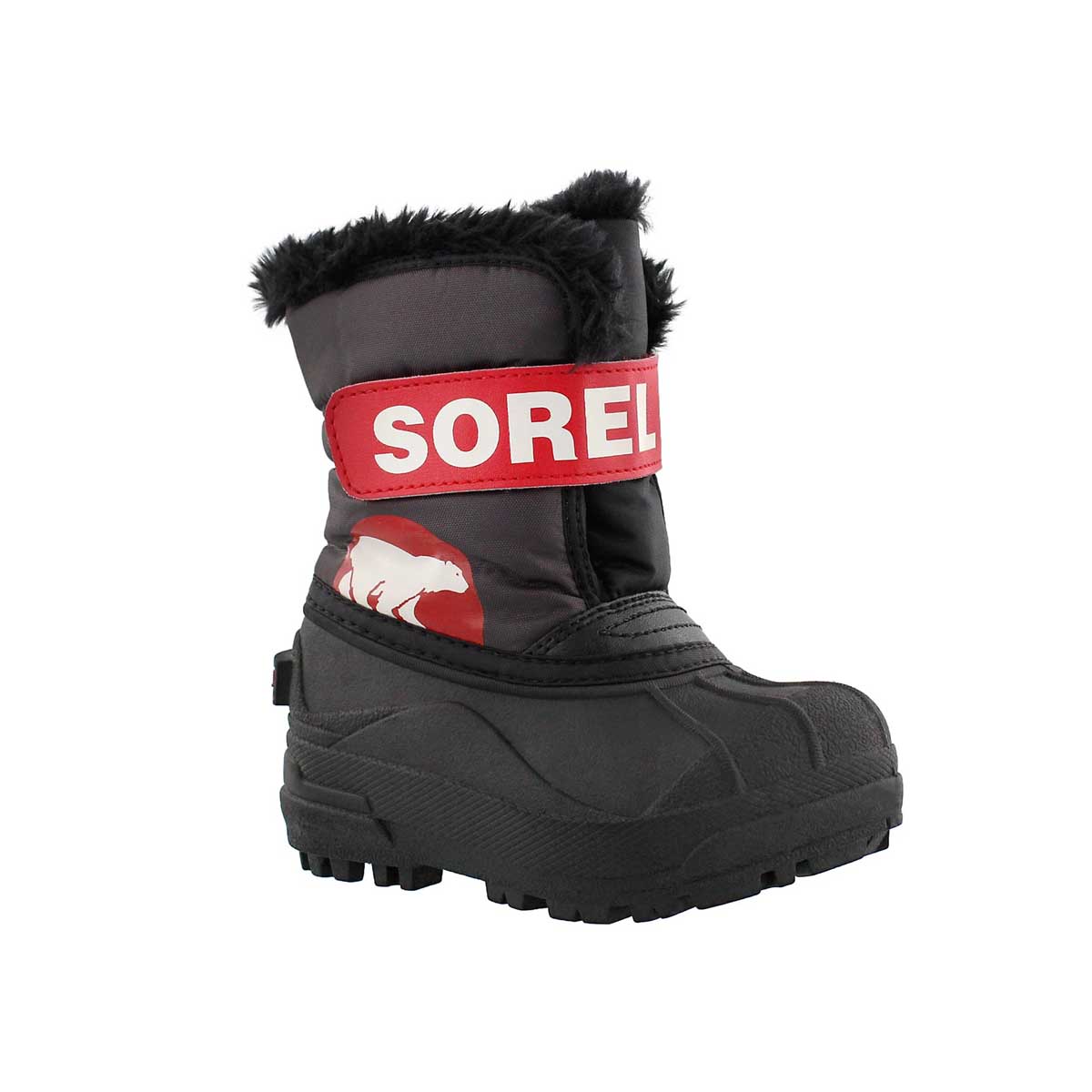 Inf Snow Commander dk gry/red boot