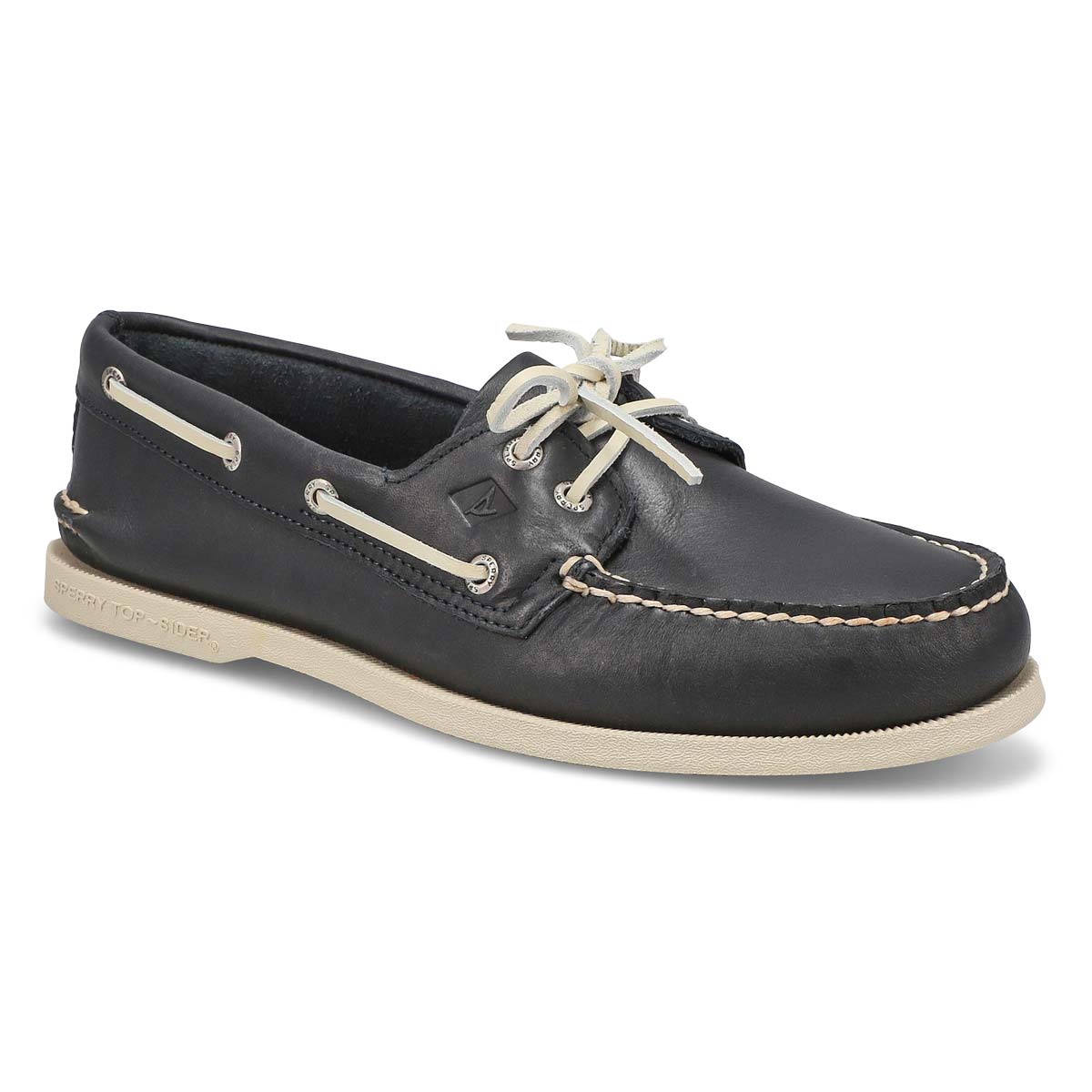 Men's AUTHENTIC ORIGINAL 2-eye navy boat shoes