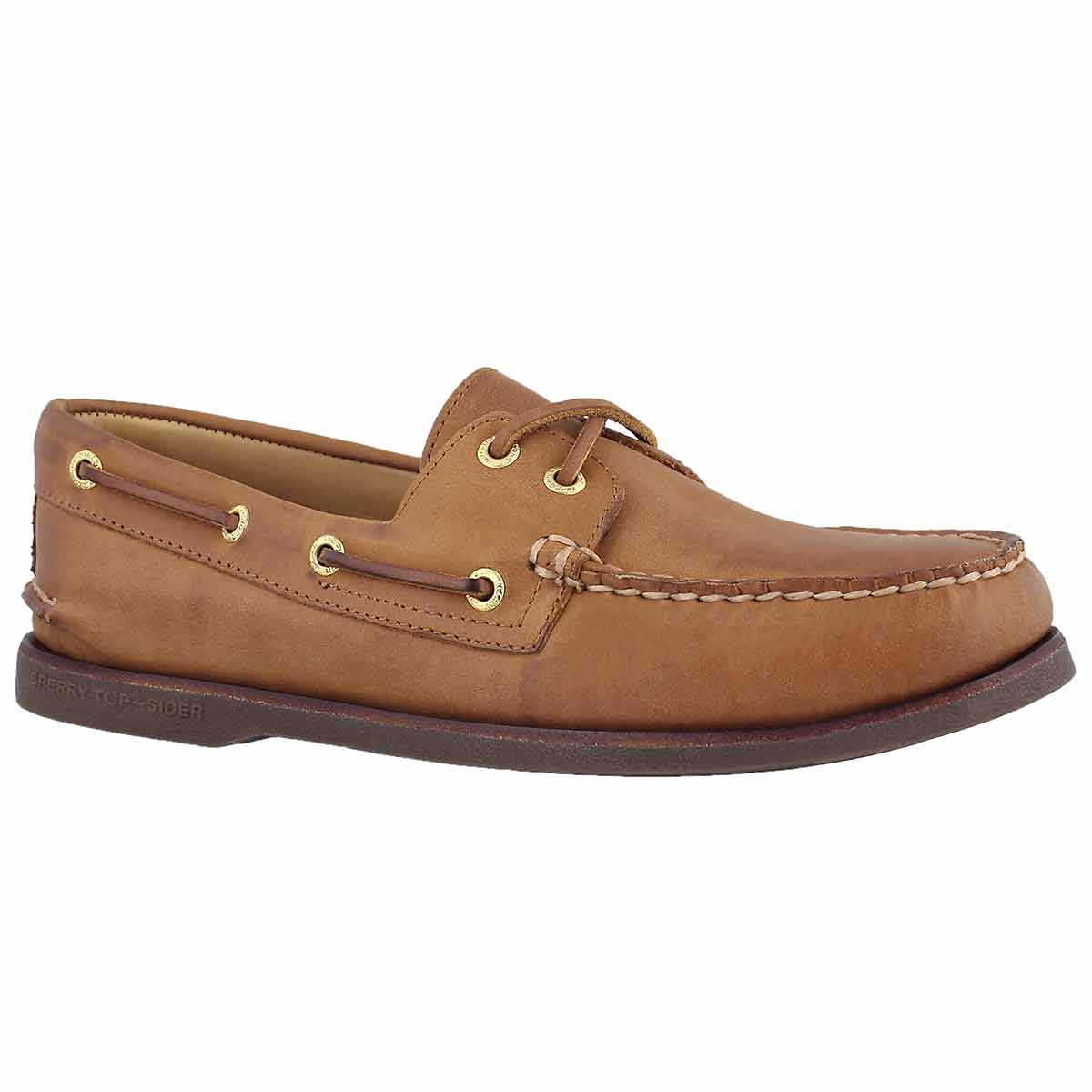 Men's GOLD AUTHENTIC ORIGINAL tan boat shoes