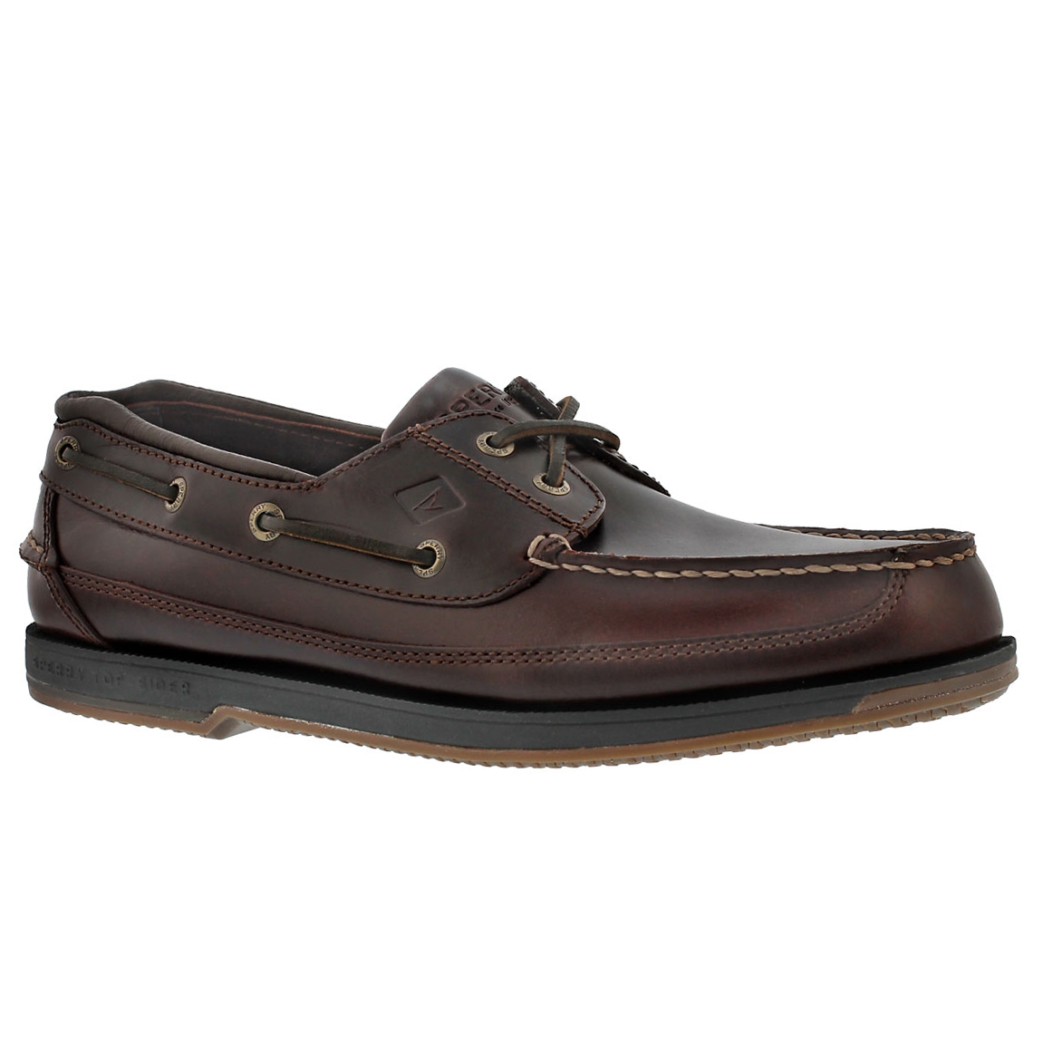 Mns Charter 2-Eye amaretto boat shoe