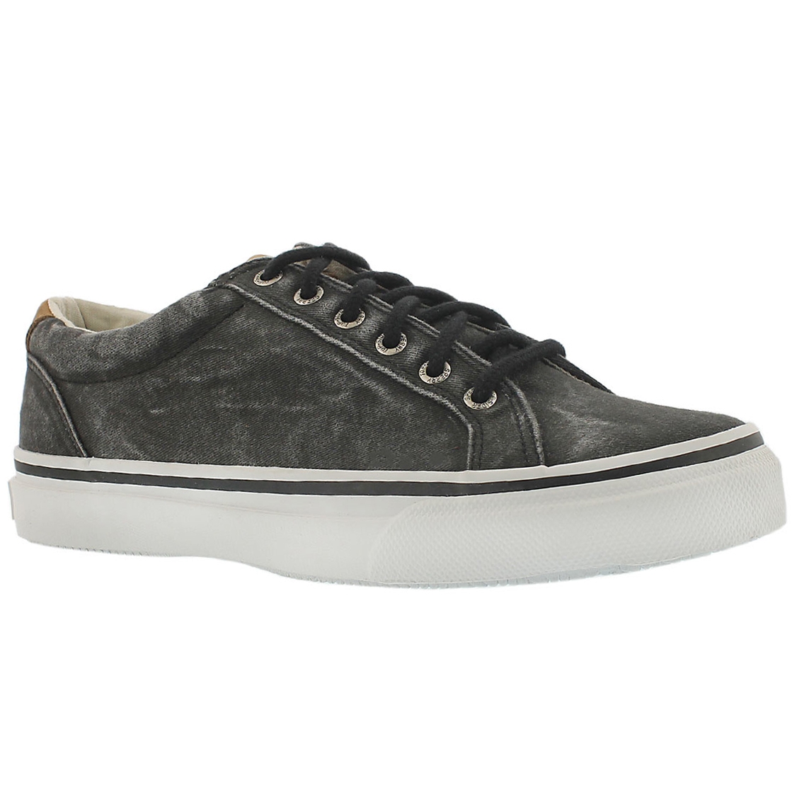 Mns Striper LTT black lace up sneaker