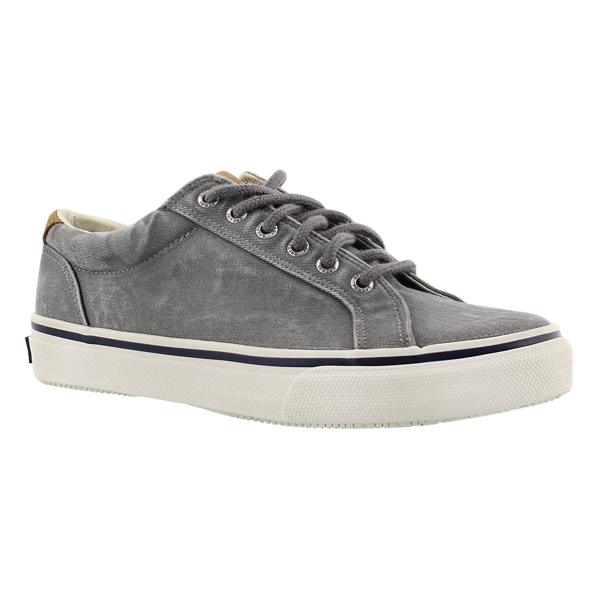 Mns Striper LTT grey lace up sneaker
