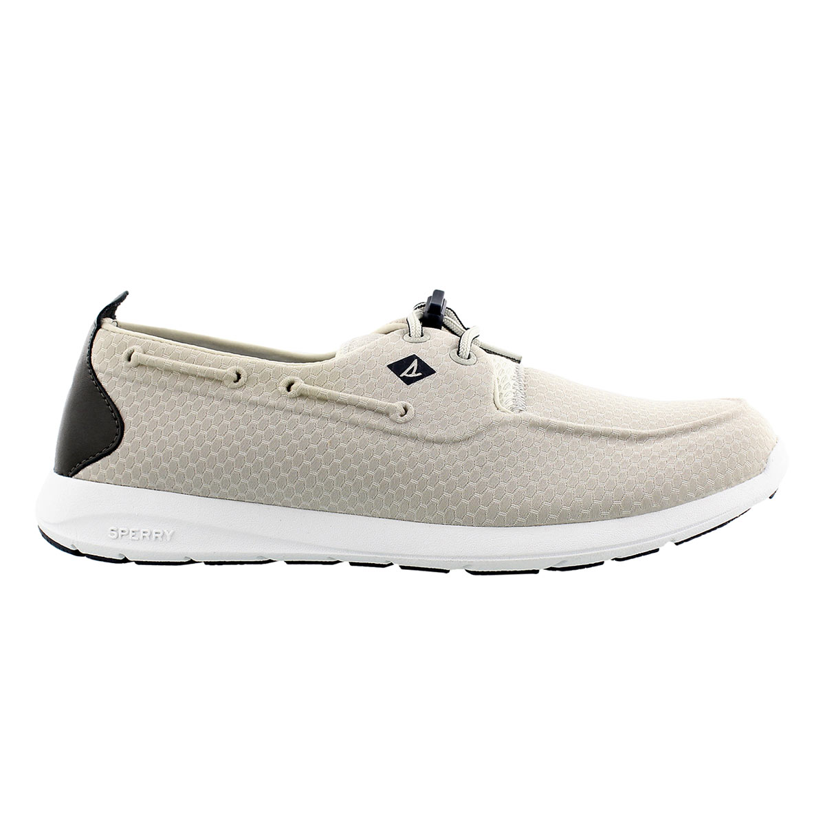 Mns Sojourn silver molded mesh sneaker