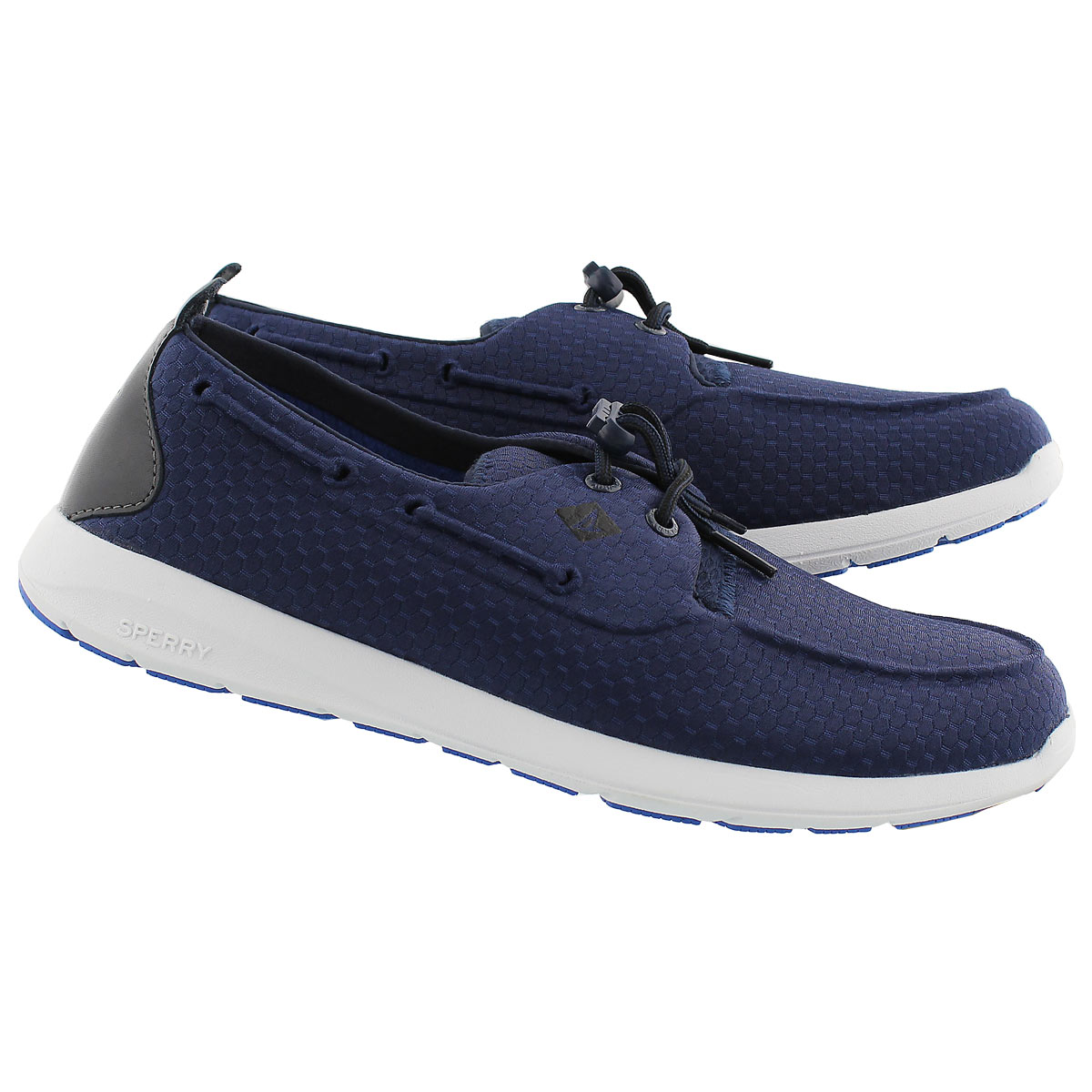 Mns Sojourn navy molded mesh casual sho