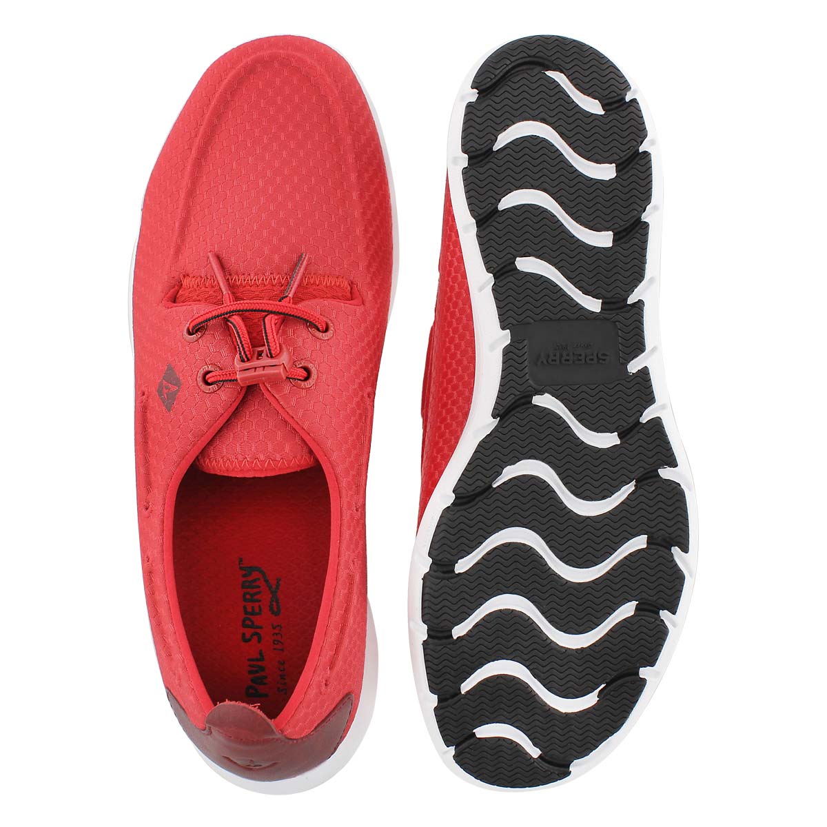 Mns Sojourn red molded mesh casual shoe