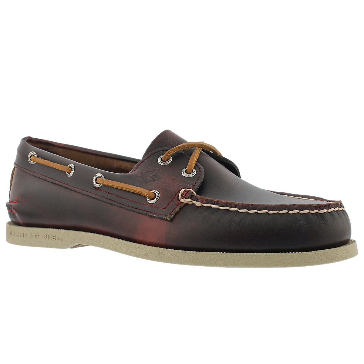 Mns A/O 2-Eye Waterloo burg boat shoe