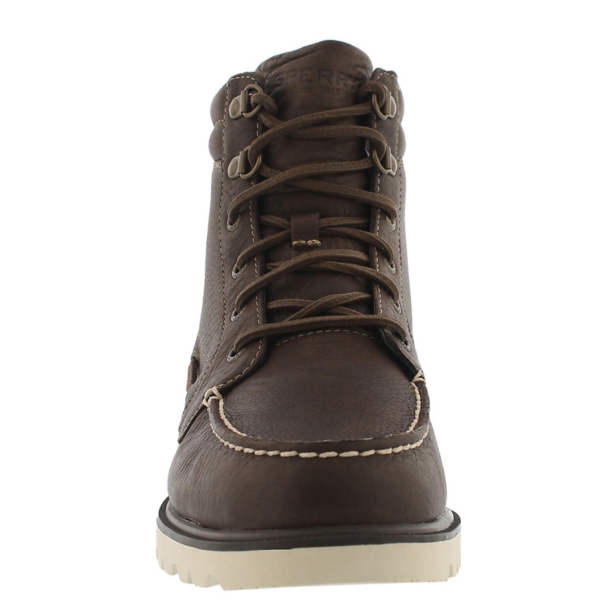 Mns A/O Lug Boot dk brn waterproof boot