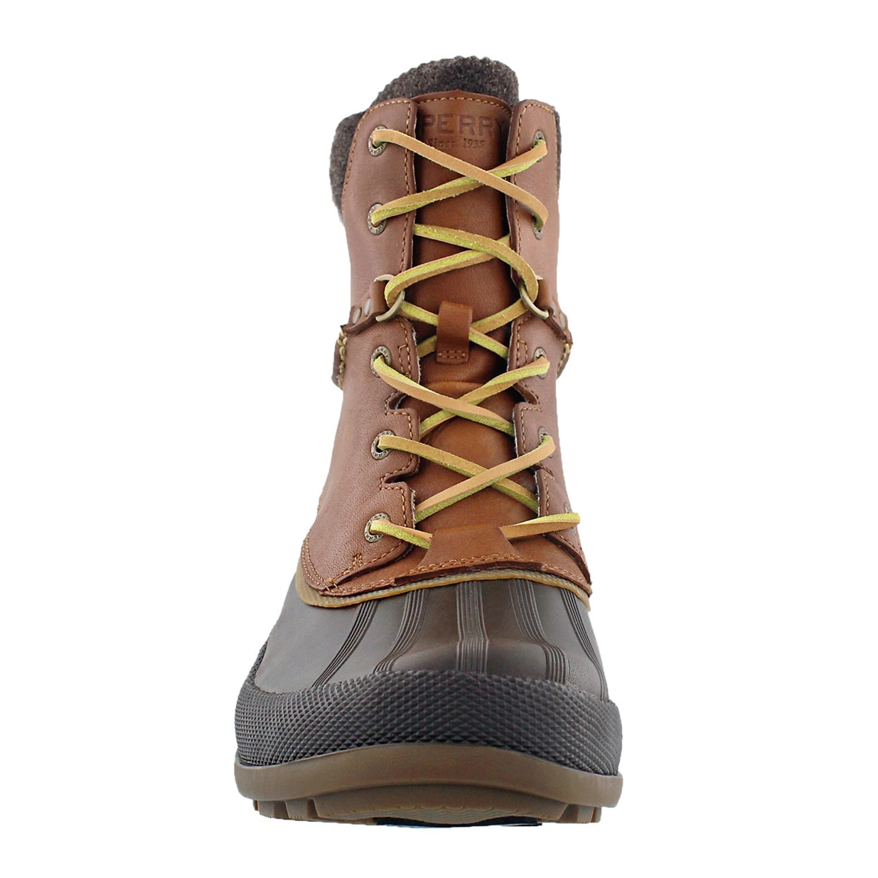 Mns Cold Bay tan lined lace up boot