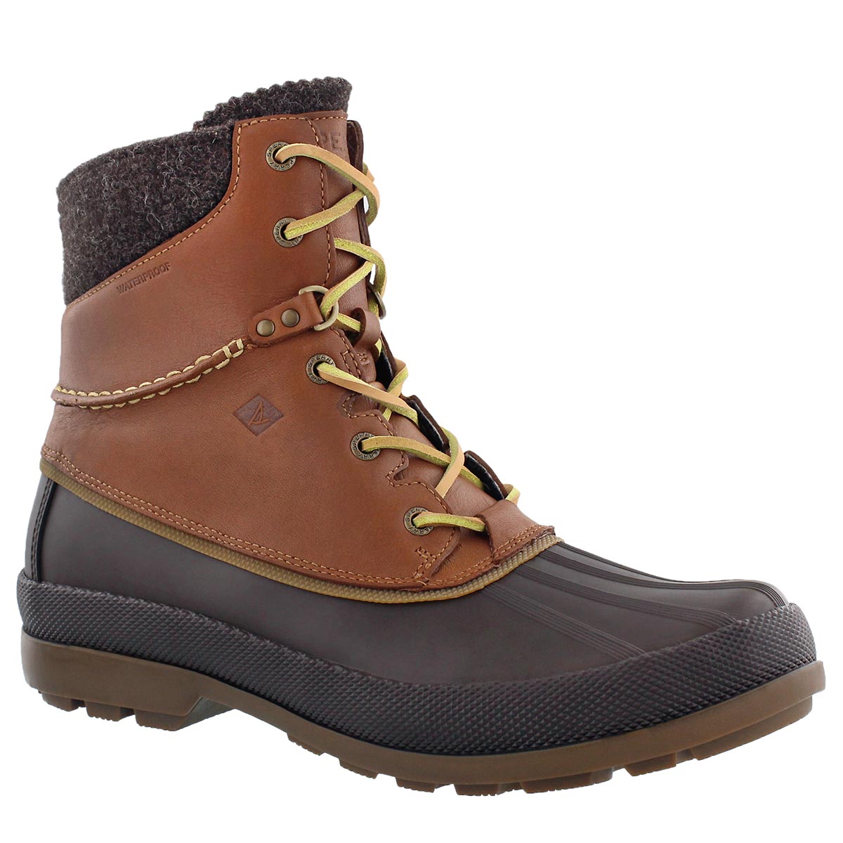 Mns Cold Bay tan lined lace up boot