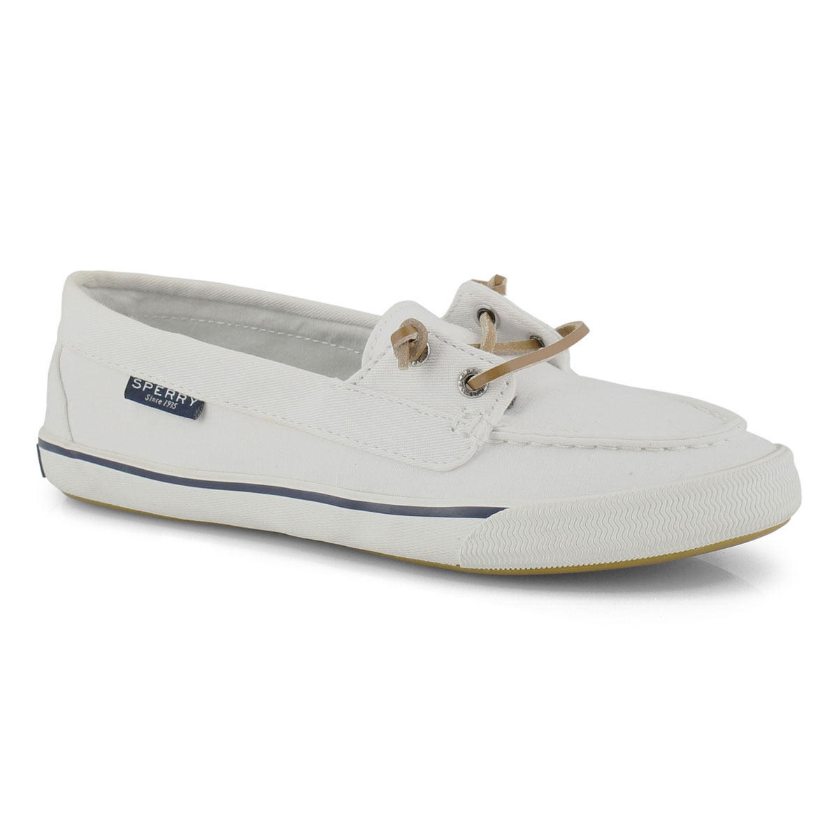 sperry white boat shoes