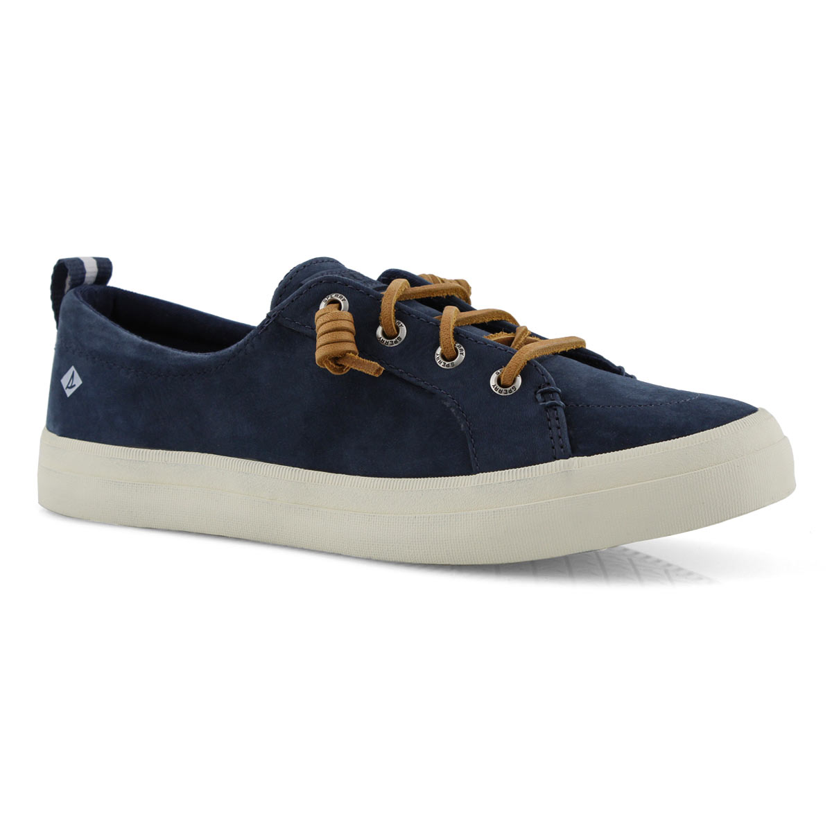 Lds Crest Vibe Washable navy lthr snkr