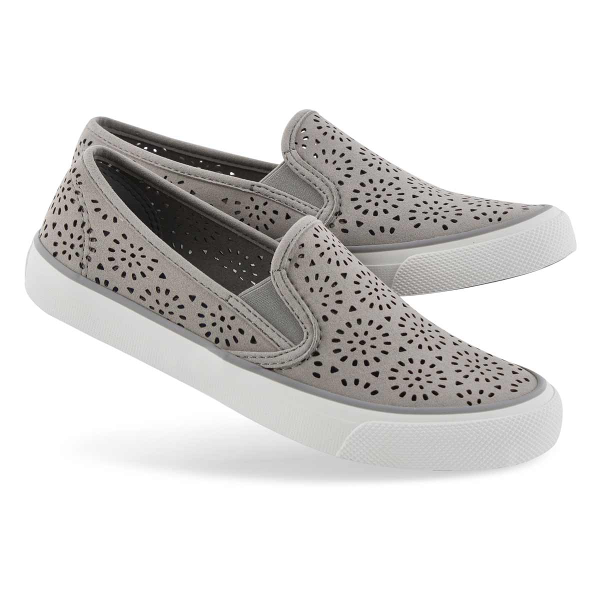 sperry women's seaside perf emboss sneaker