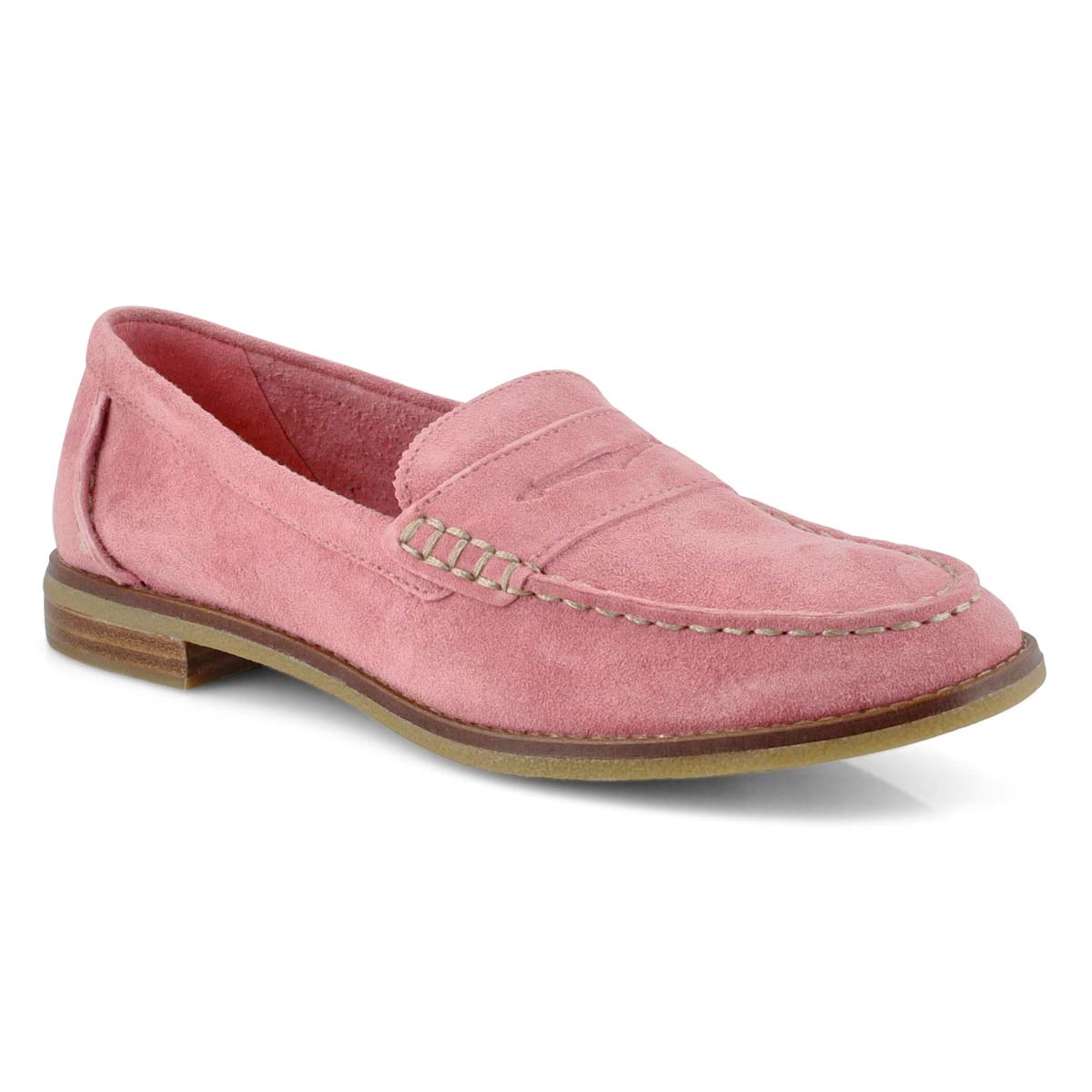 Lds Seaport Penny coral casual loafer