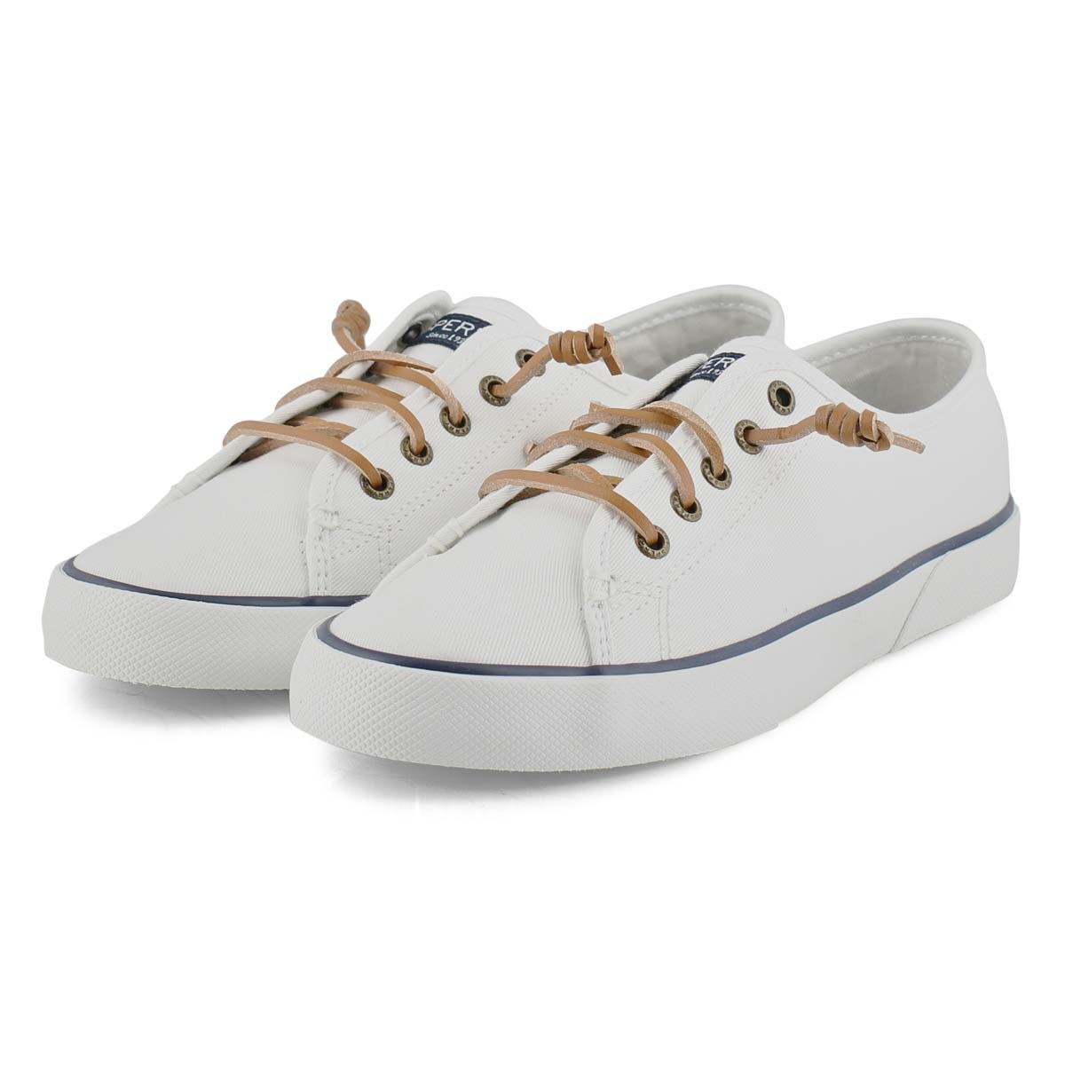 sperry pier view sneaker white