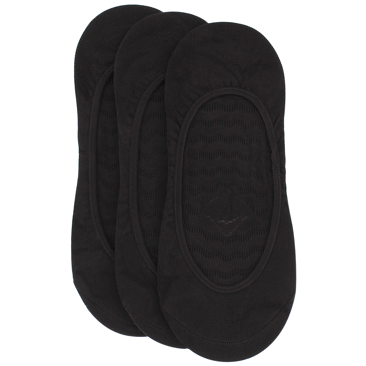 Lds Solid black micro liner-3 pk
