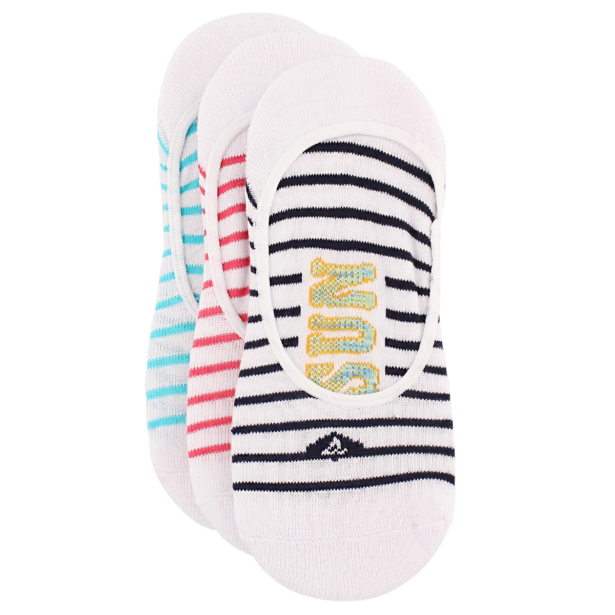 Socquettes BRETON STRIPED, marine,fem-3p