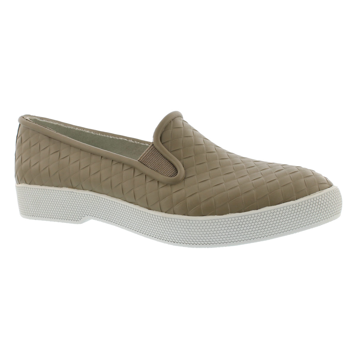 Women's SWOON taupe waterproof slip on shoes