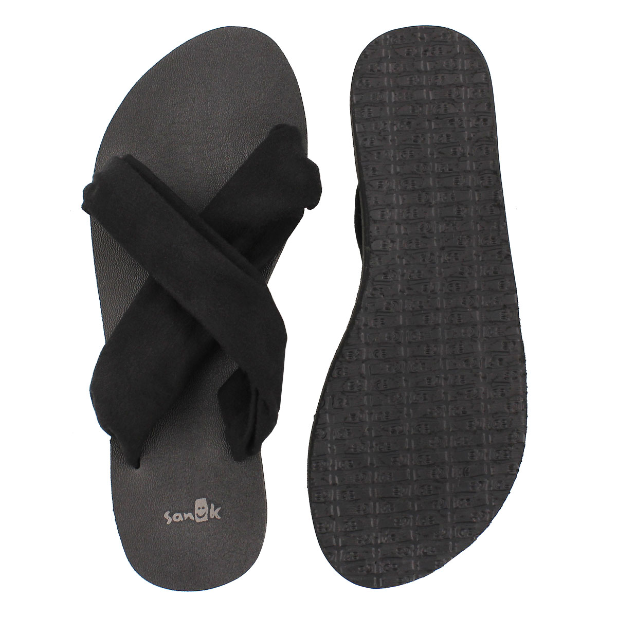 Sandale à enfiler Yoga X-Hale, noir, fem