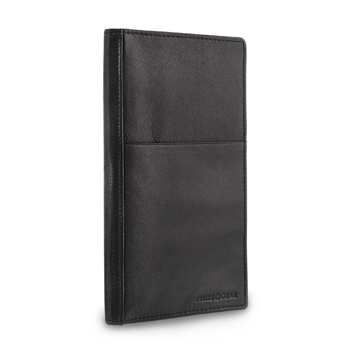 Men's black long ticket holder
