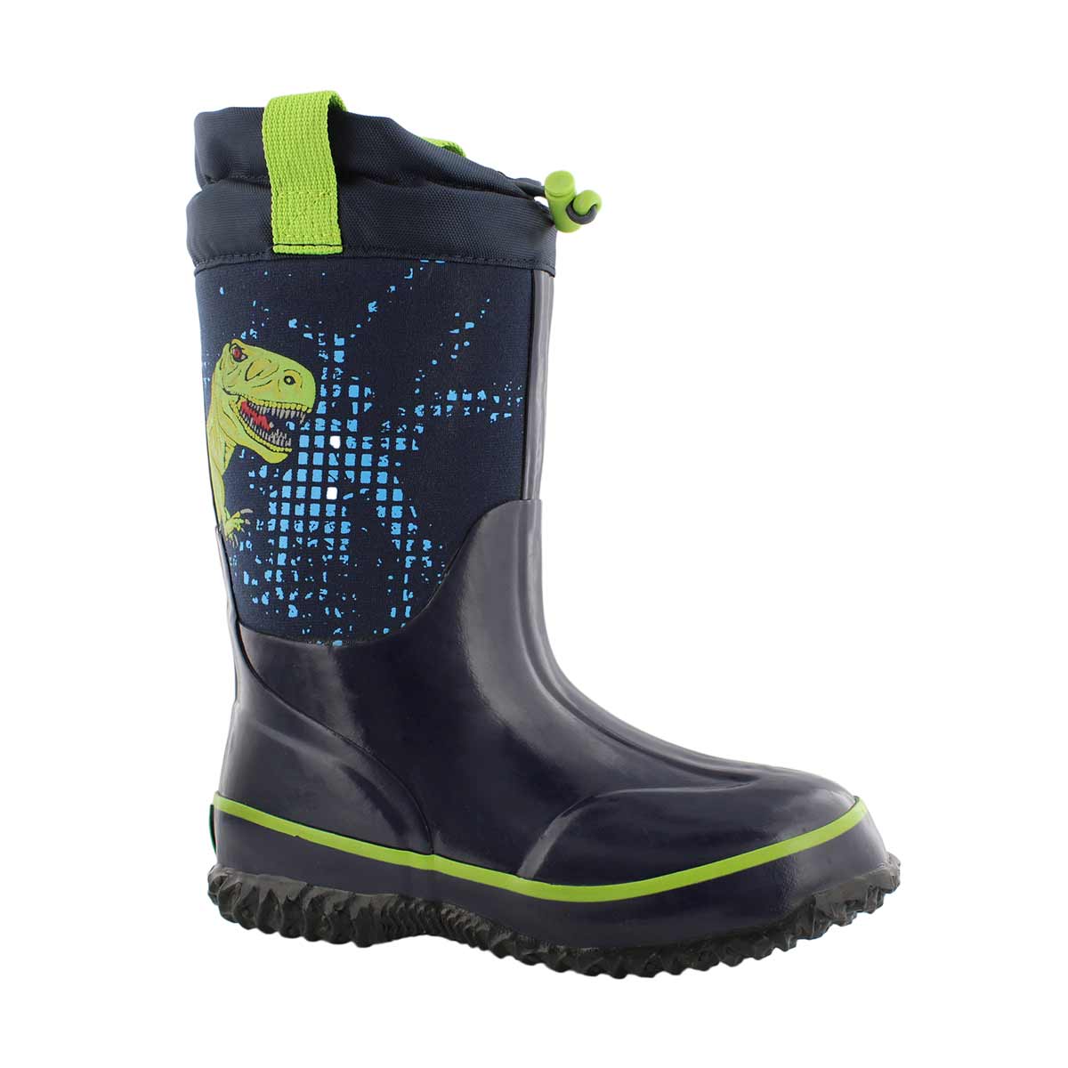 Bys T-Rex nvy wtpf pull on winter boot