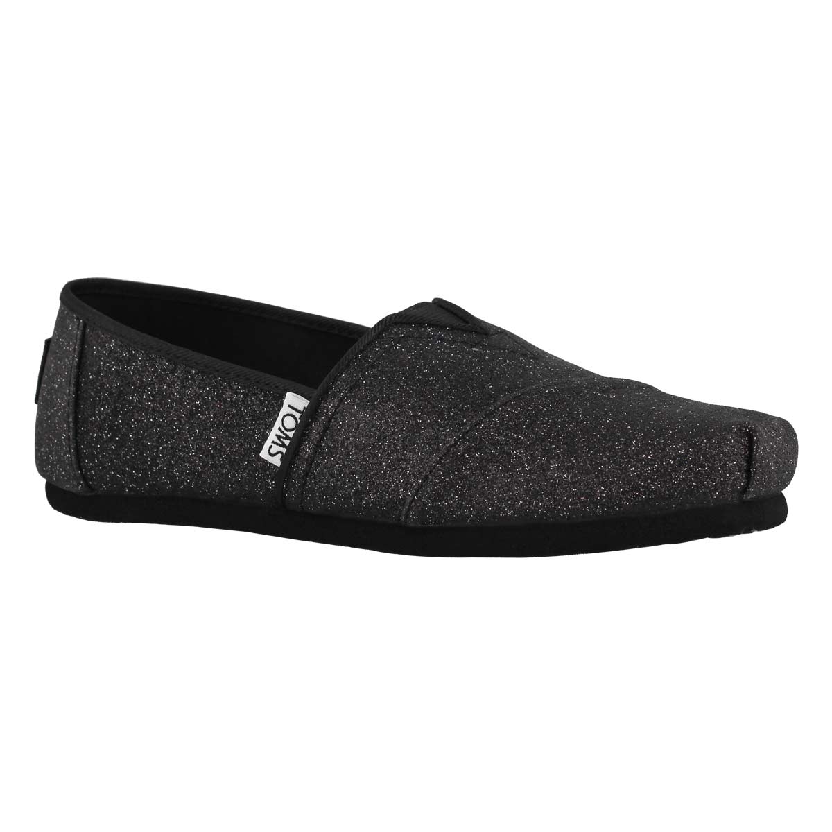 Grls Classic Seasonal blk glimmer loafer