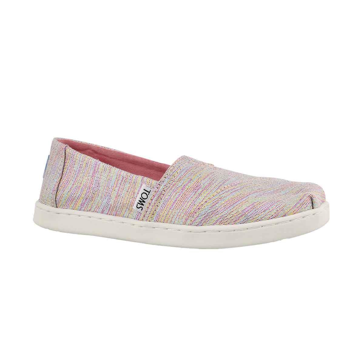 Grls Classic Ssnl pnk mlti twl glmrloafr
