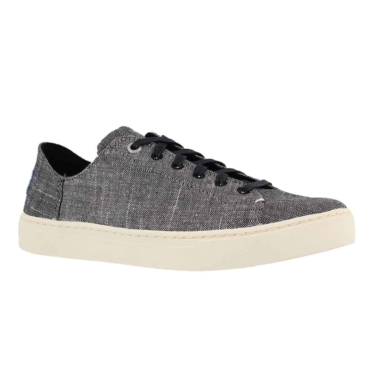 Lds Lenox black lace up casual sneaker