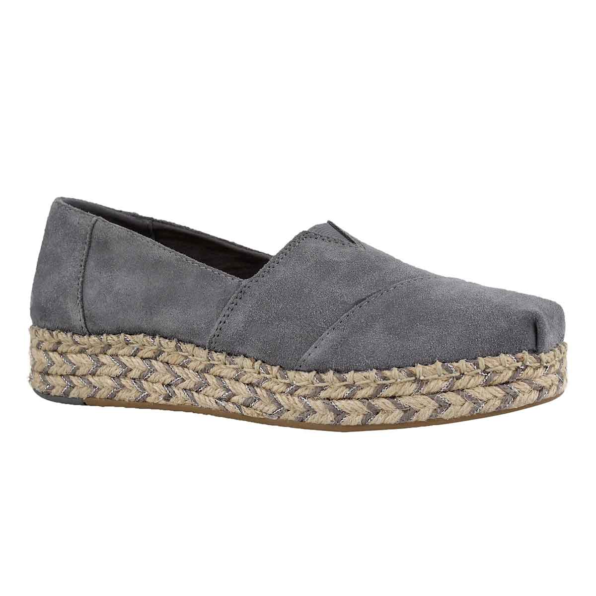Lds Platform Alpargata shade loafer