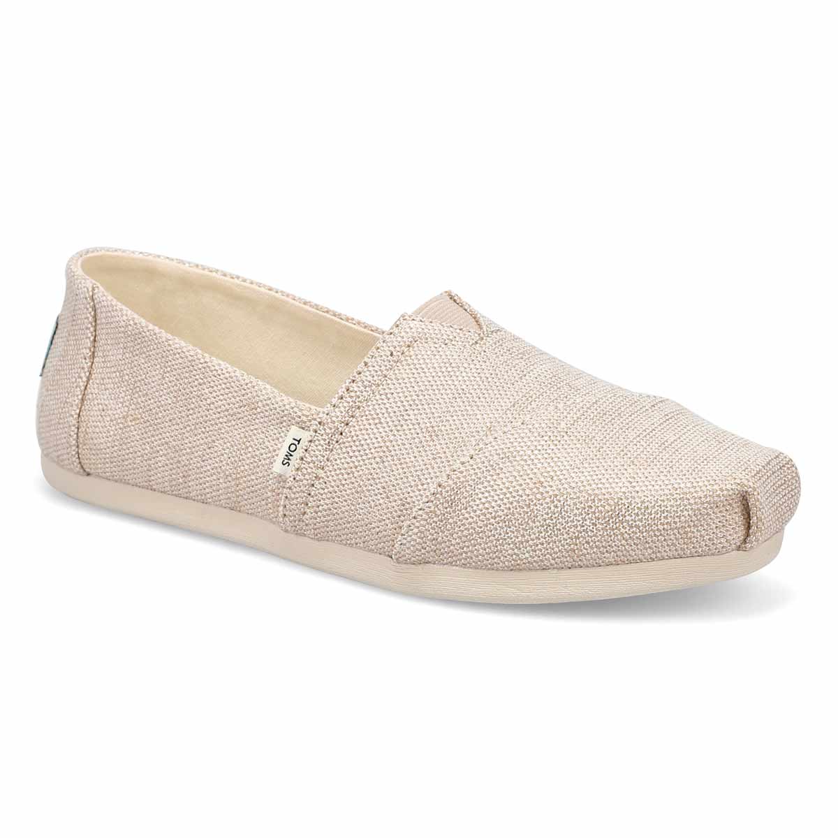 TOMS Women's Classic Alpargata Loafer - Metal | SoftMoc.com