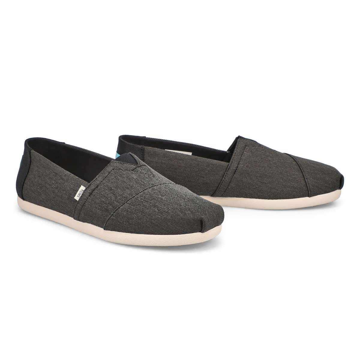 TOMS Men's Alpargata Loafer - Black | SoftMoc.com