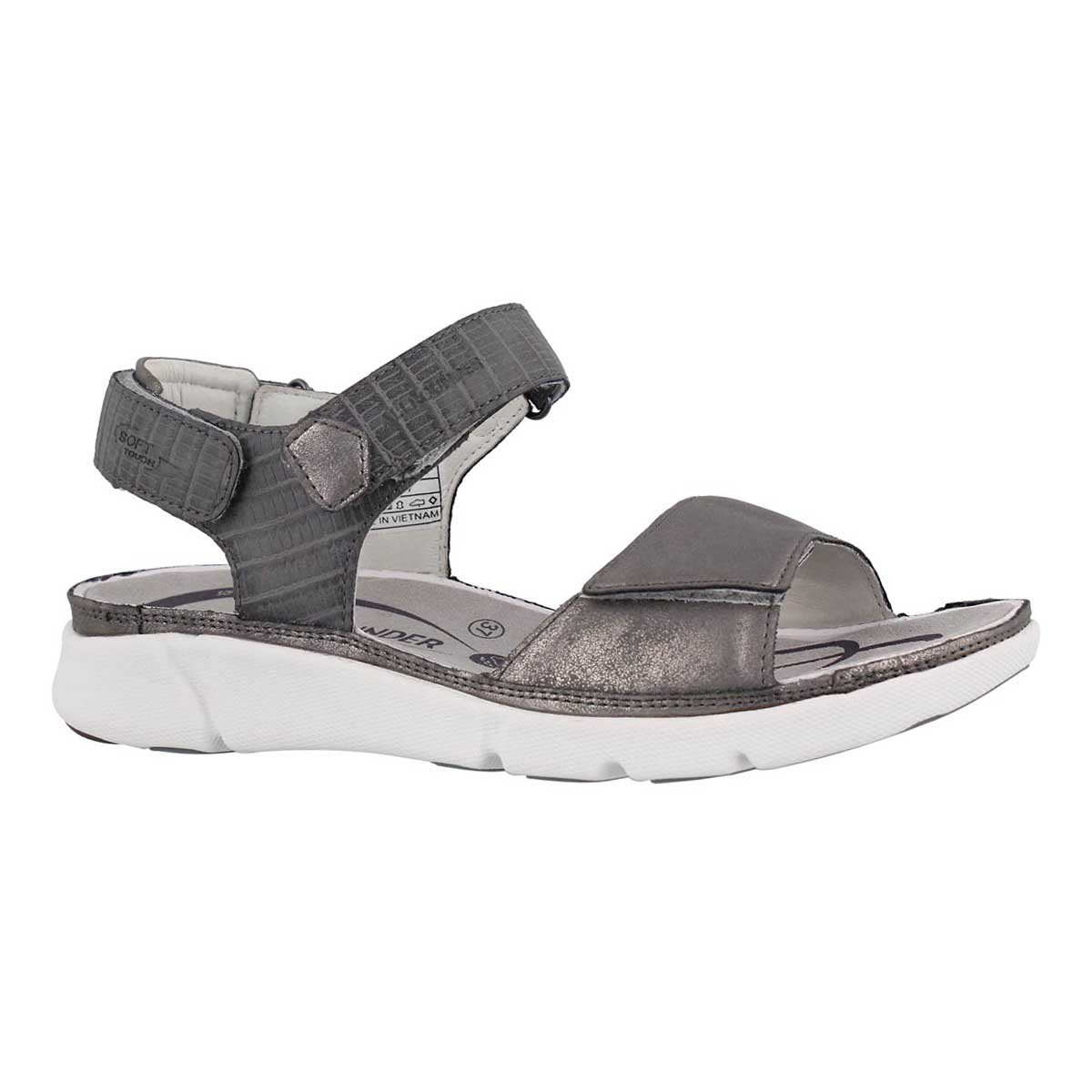 Women's TABASA pewter casual sandals