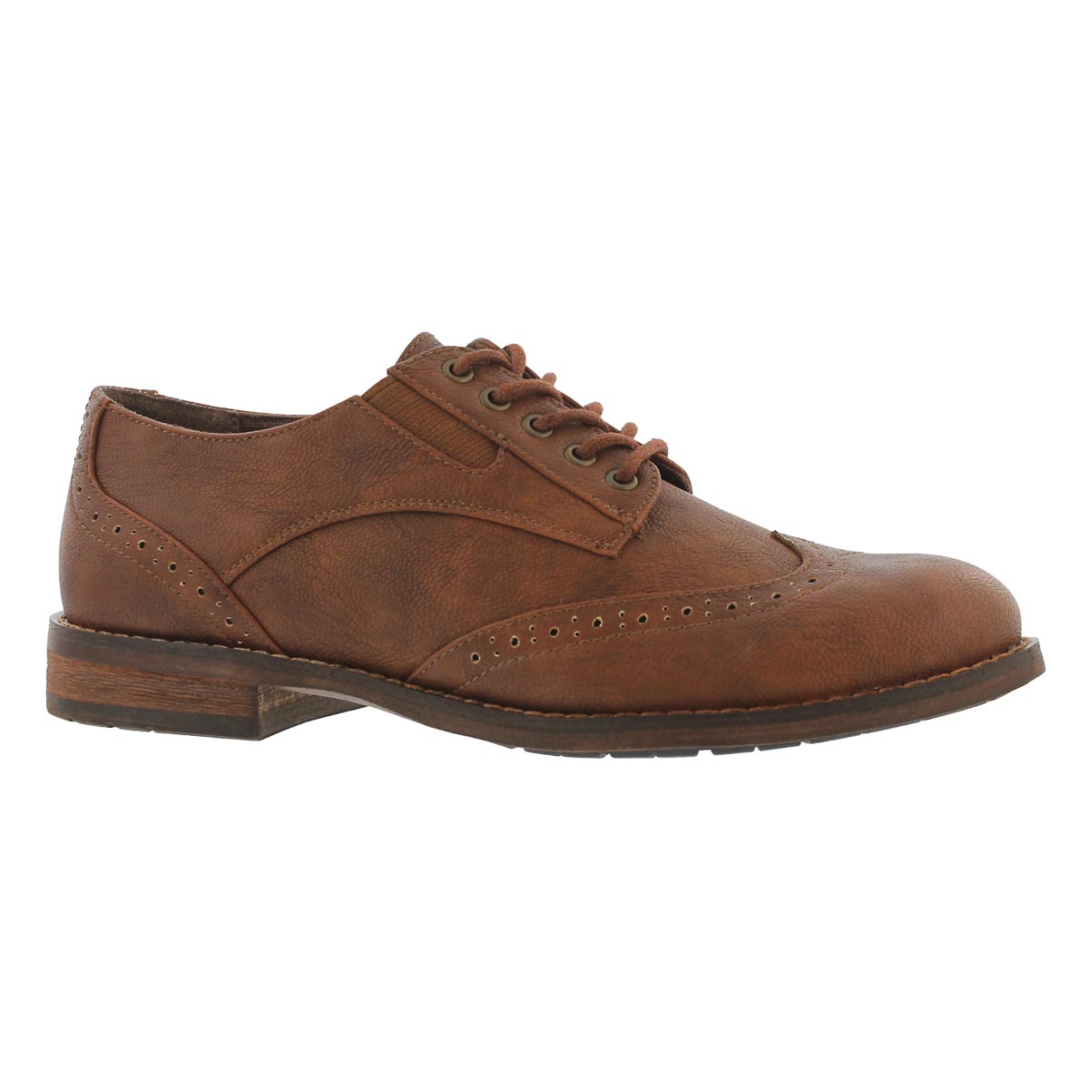 Women's TALIA tan lace up oxfords
