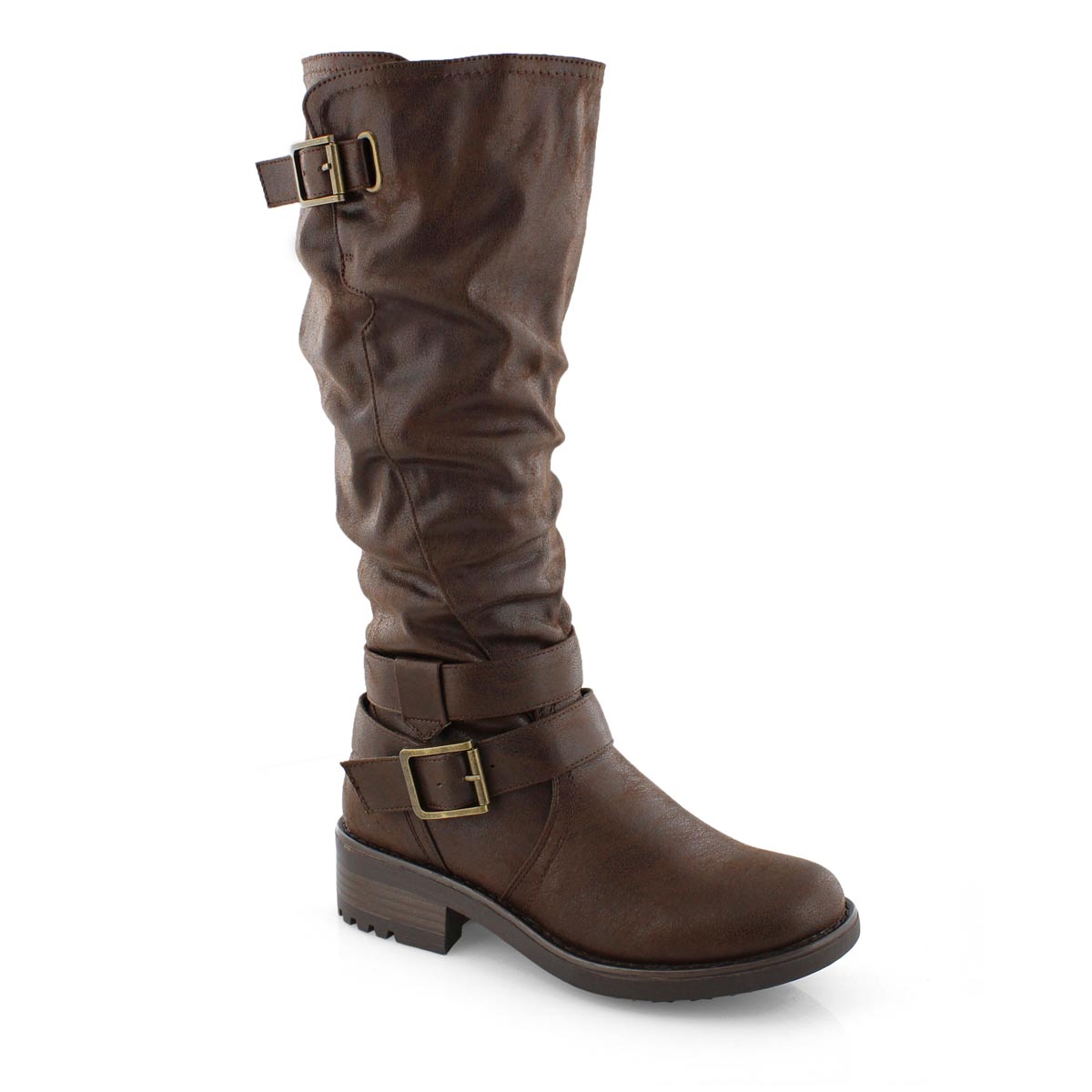 wide mid calf boots