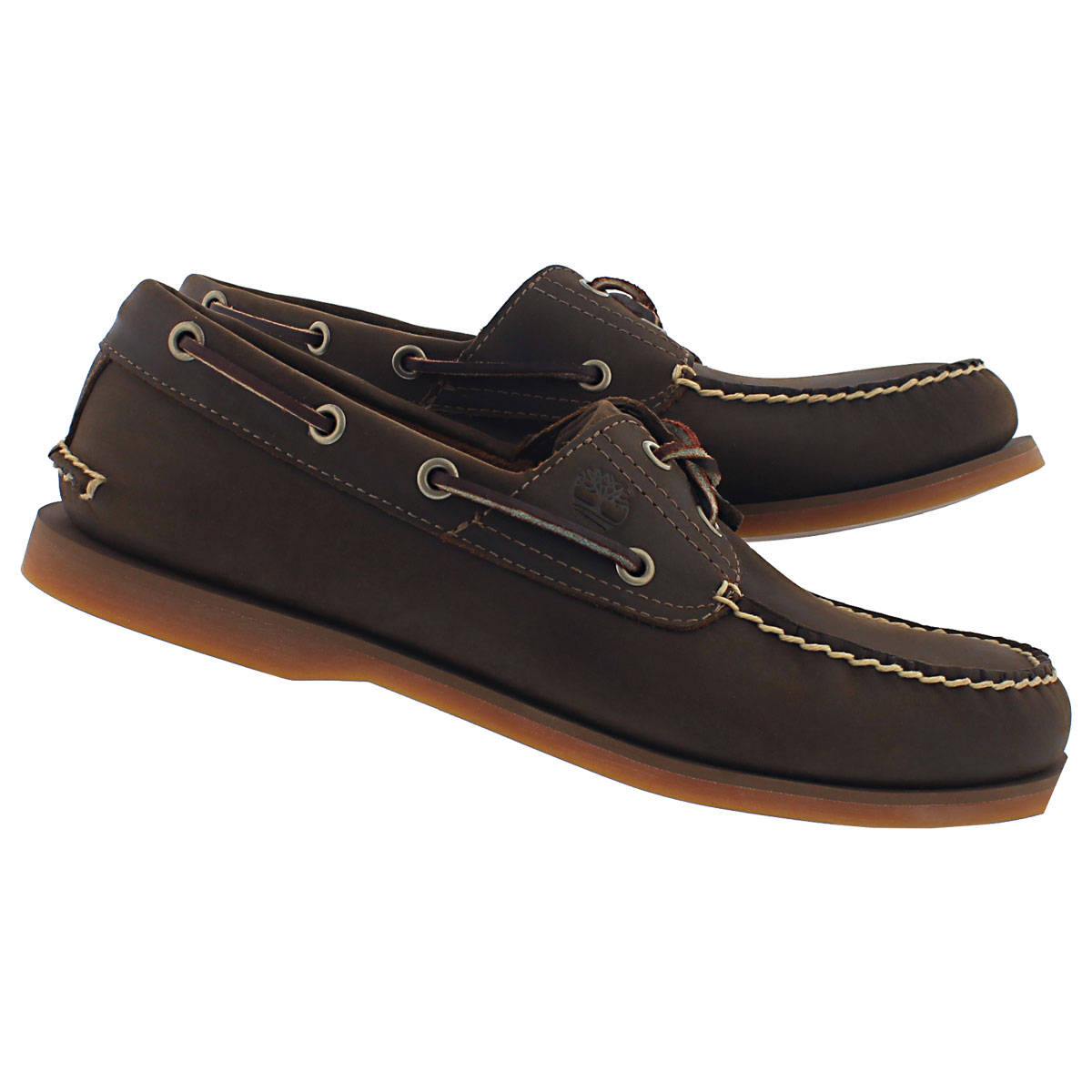 Mns Classic Boat brown 2 eye boat shoe