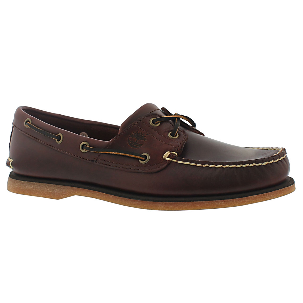 Men's CLASSIC BOAT rootbeer 2 eye boat shoes