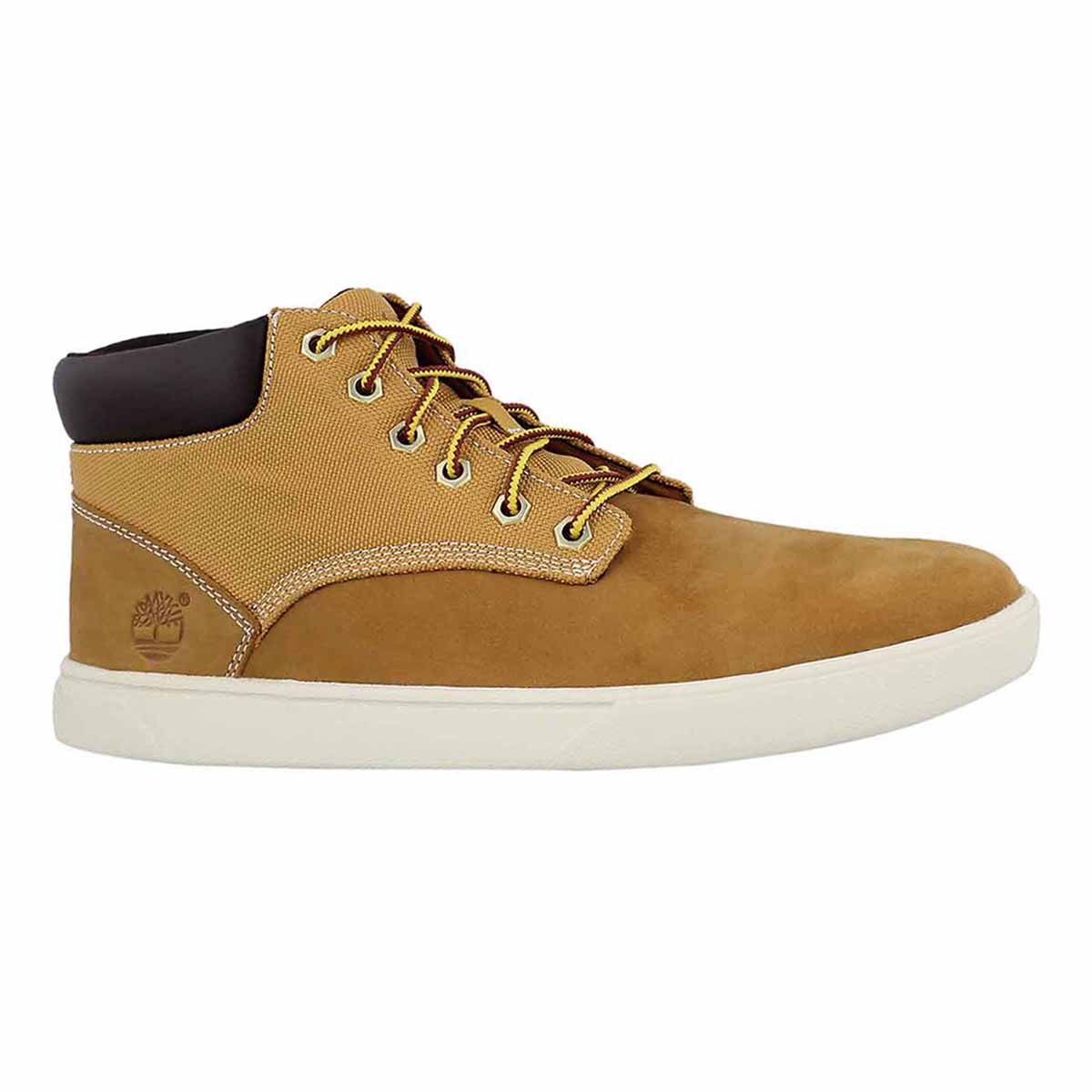Men's GROVETON PLAIN TOE wheat chukka boots