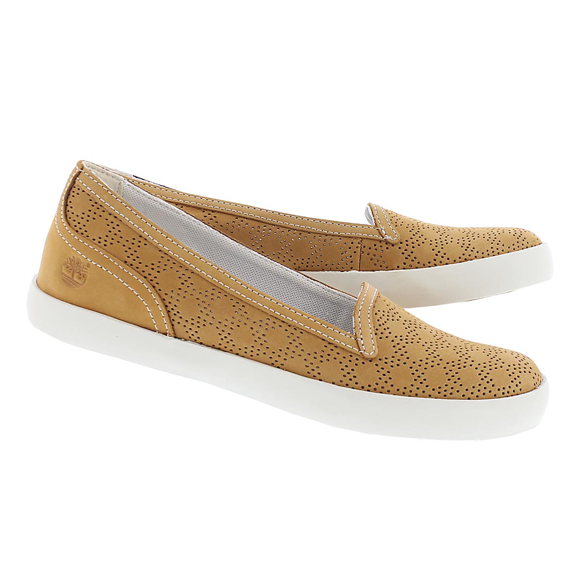 Lds Brattleboro wheat perferated slip on