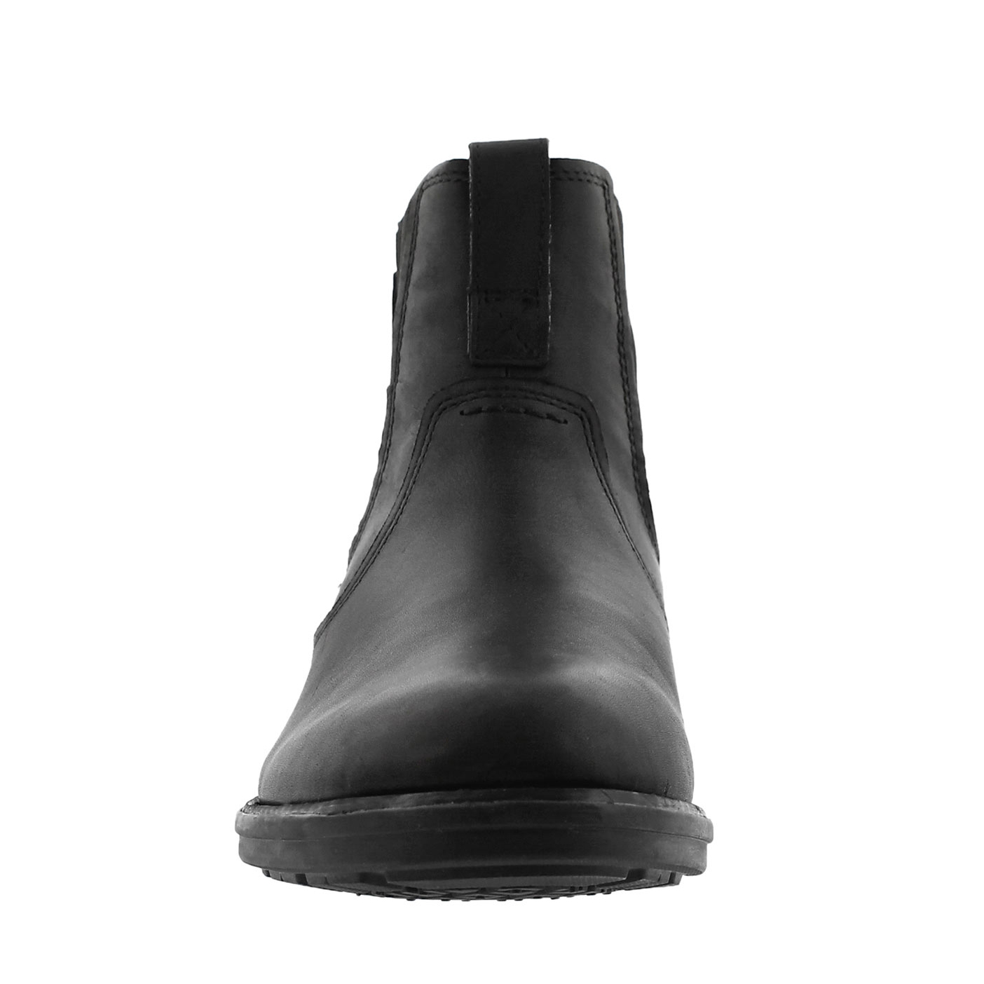 Mns Carter Notch blk chelsea boot- wide