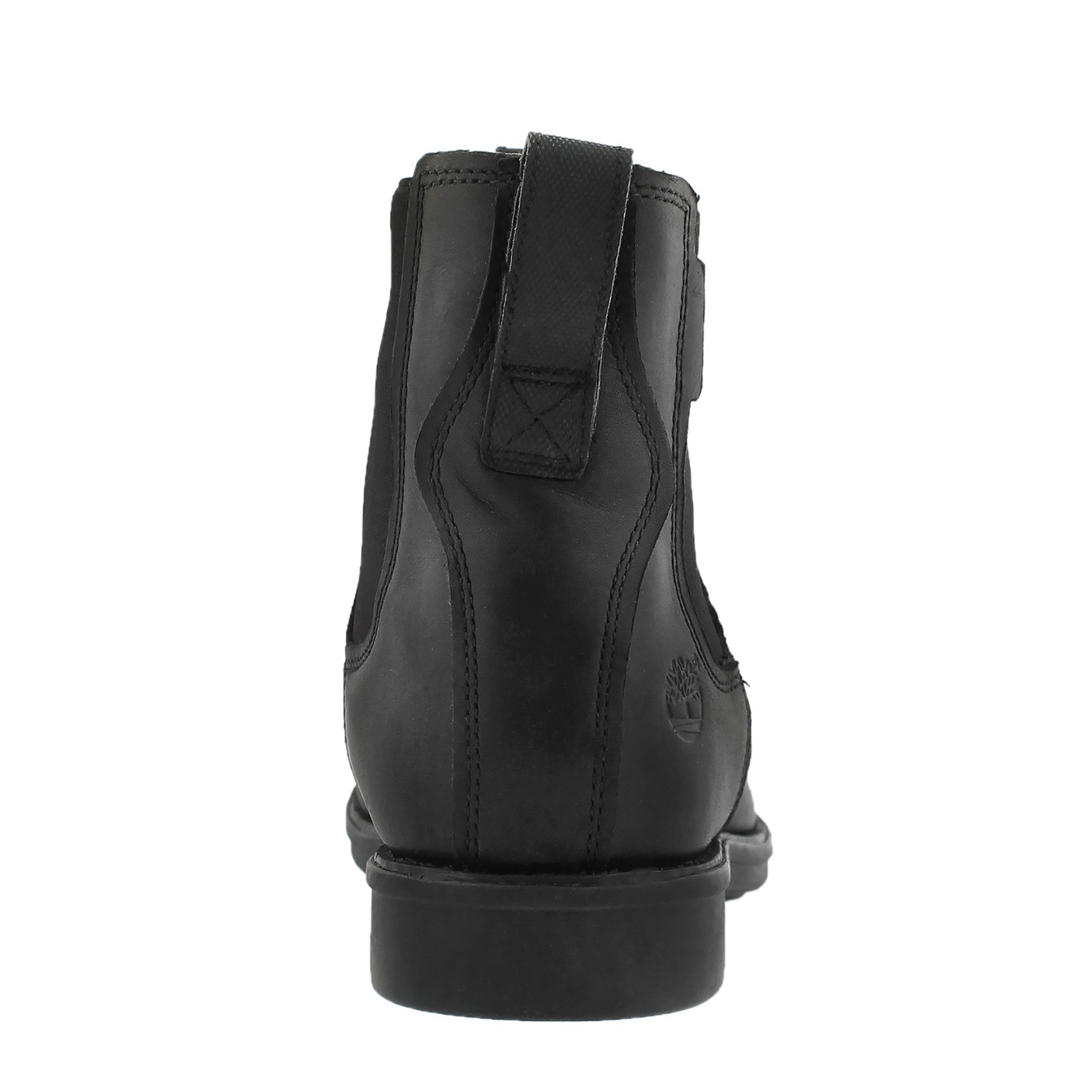 Mns Carter Notch blk chelsea boot- wide