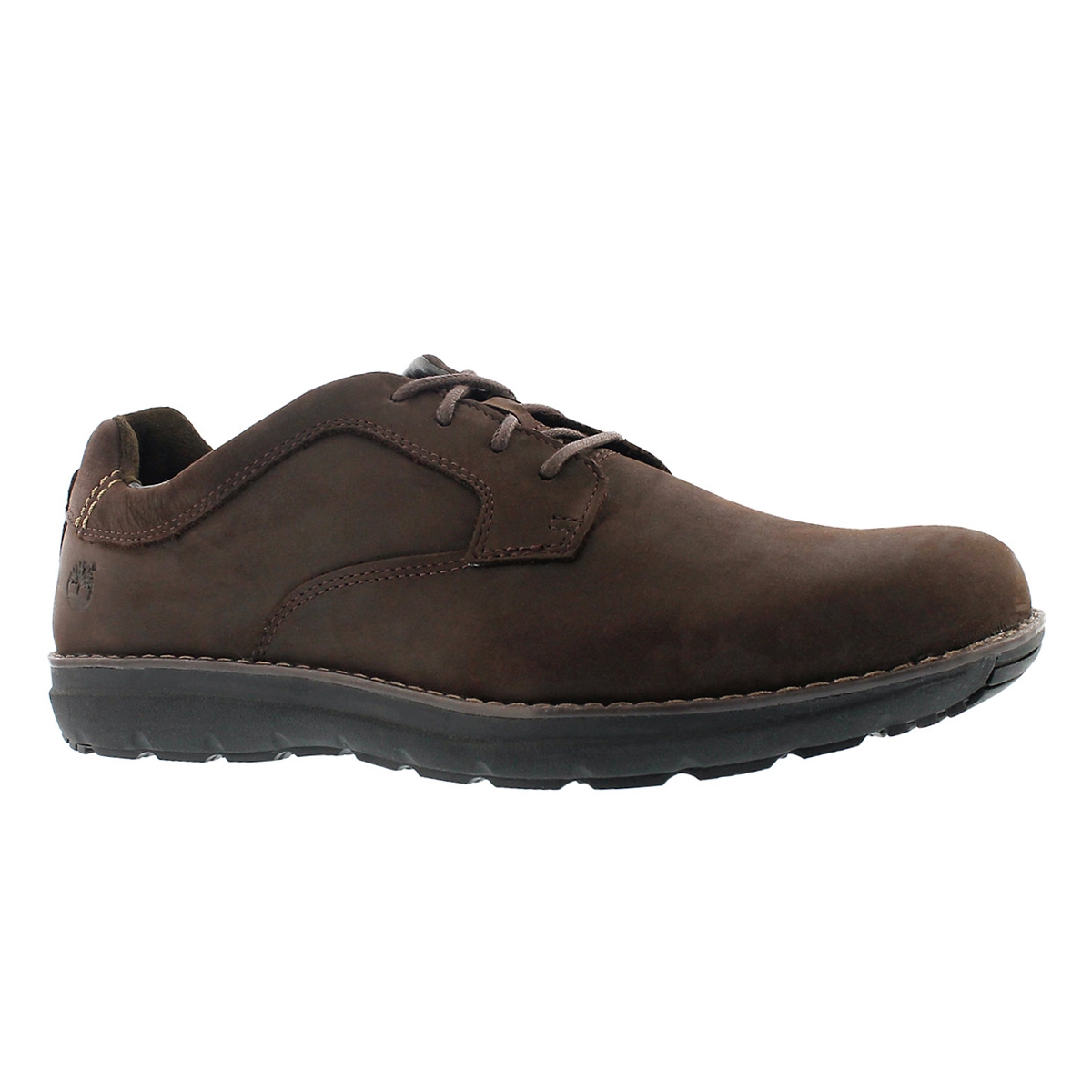 Men's BARRETT PARK dark brown casual oxfords