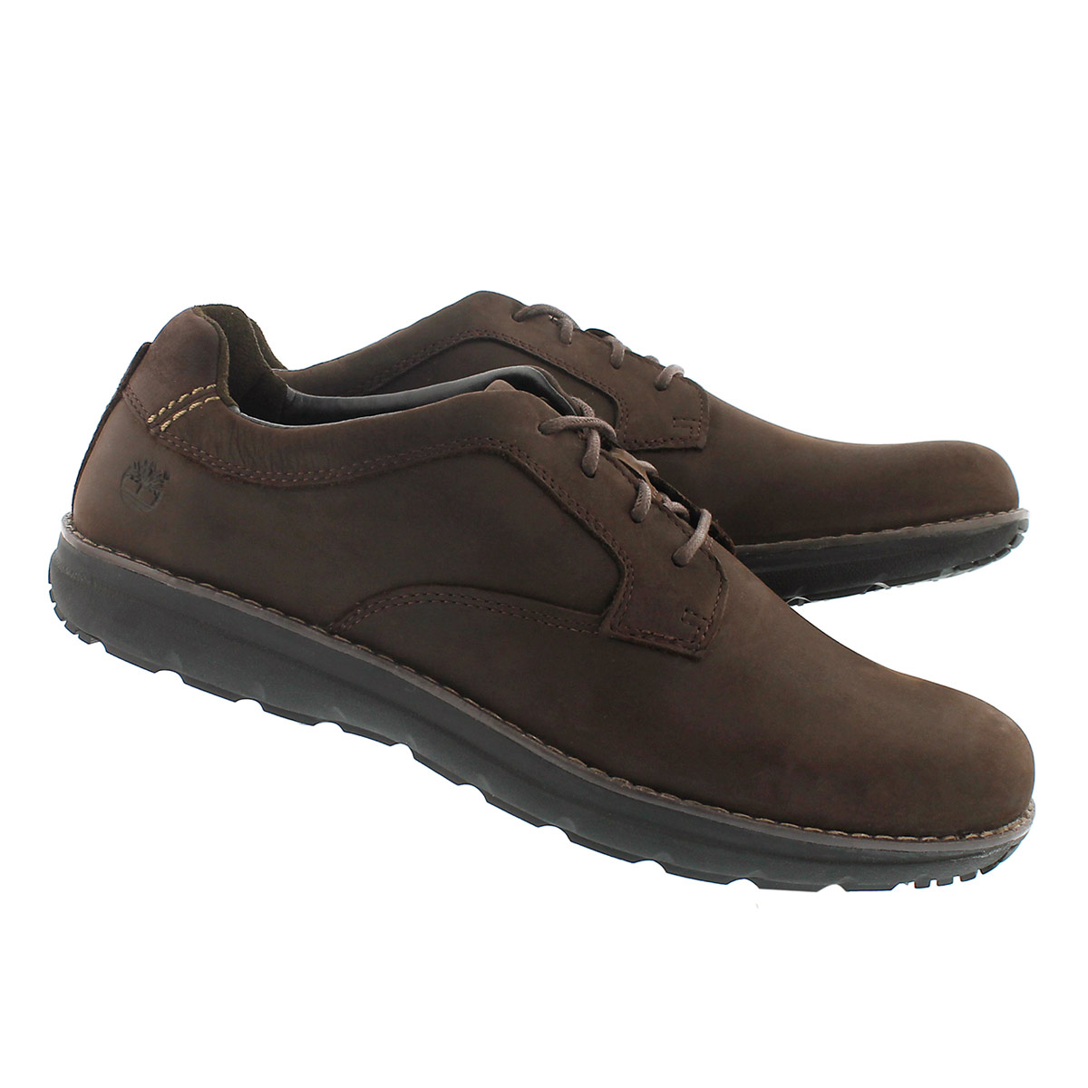 Mns Barrett Park dk brn casual oxford