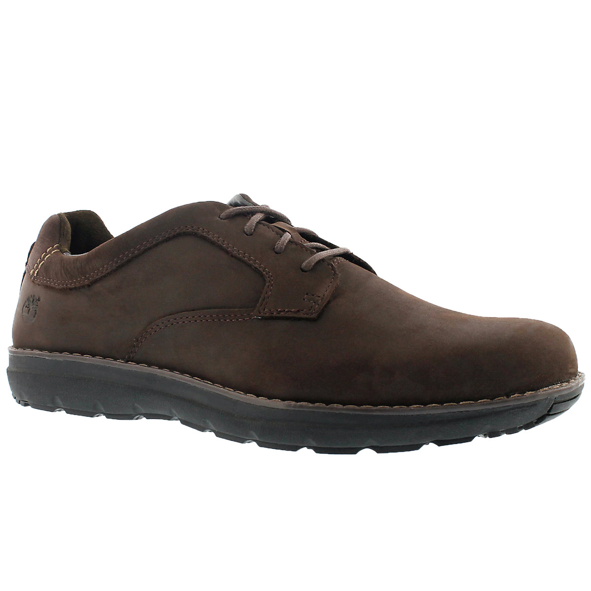 Mns Barrett Park dk brn casual oxford