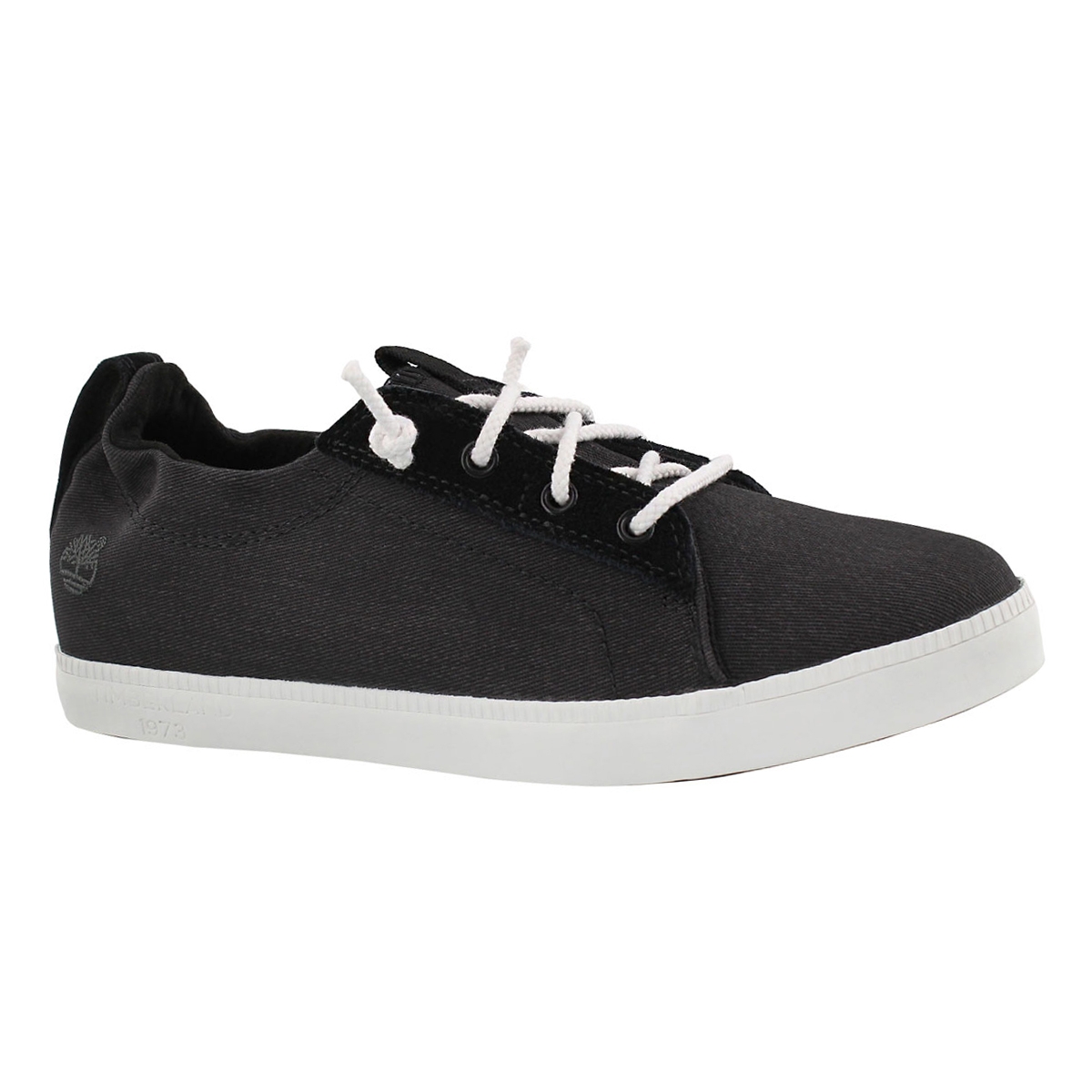 Women's NEWPORT BAY black lace up sneakers