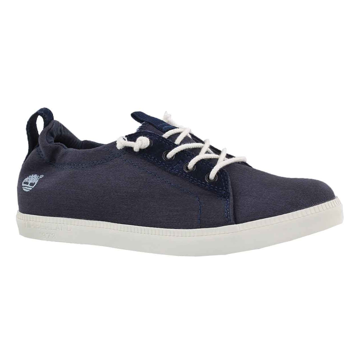 Women's NEWPORT BAY navy lace up sneakers