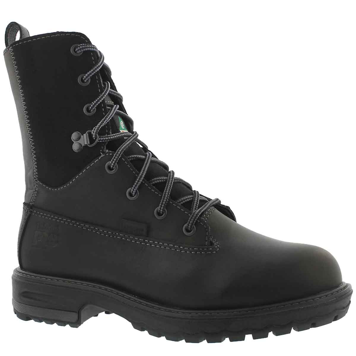Women's 8" HIGHTOWER black waterproof CSA boots