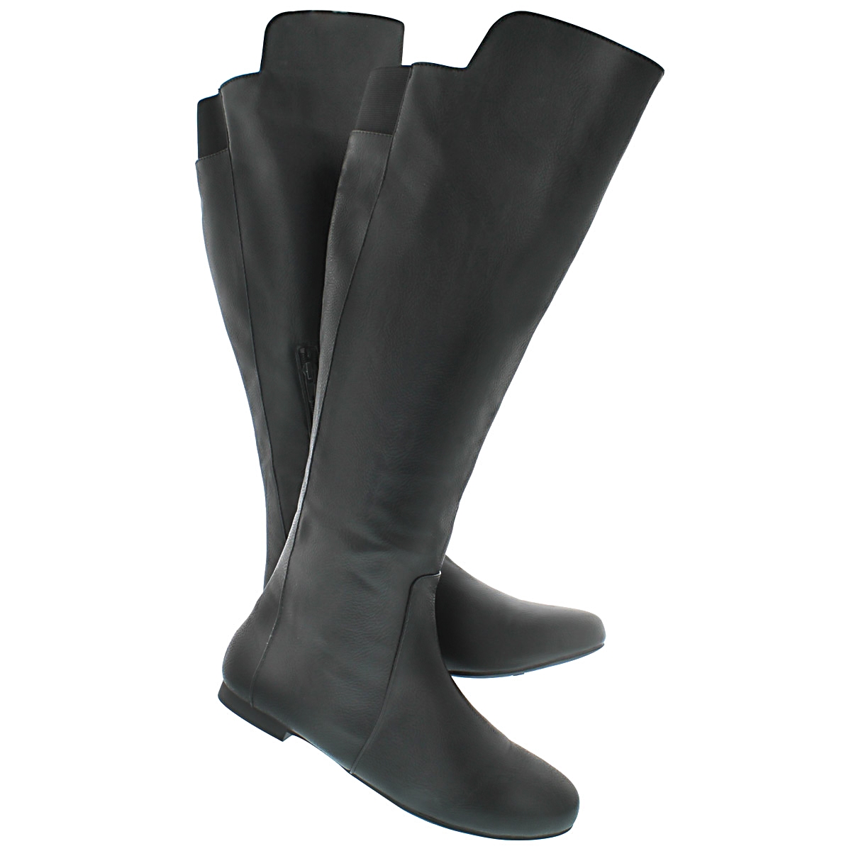 Lds Tiara blk tall casual boot