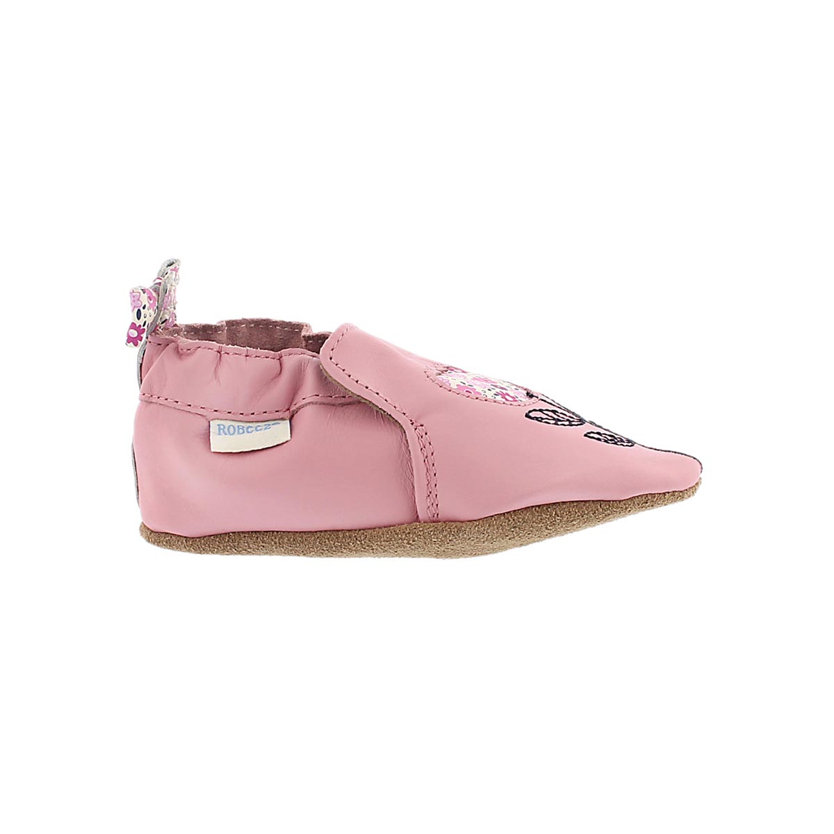 Inf Tina Tulip pink soft slipper