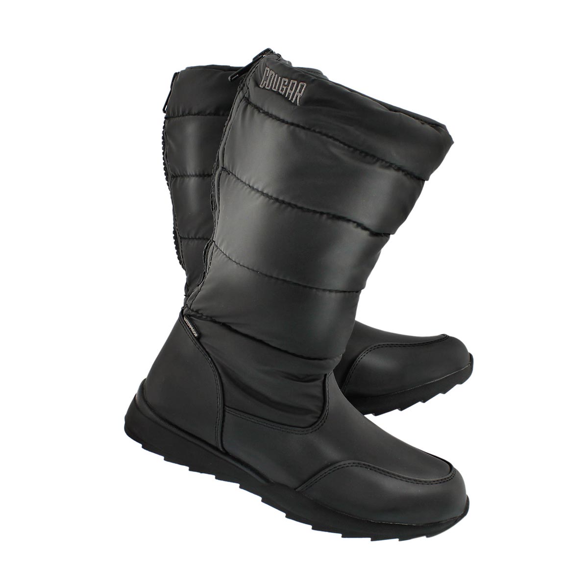 Botte d'hiver imp. Tizzy, noir, filles