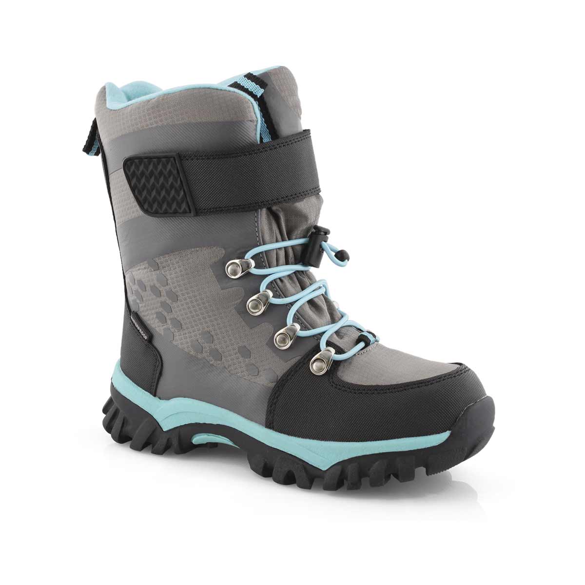 Grls Trinity grey wtpf winter boot